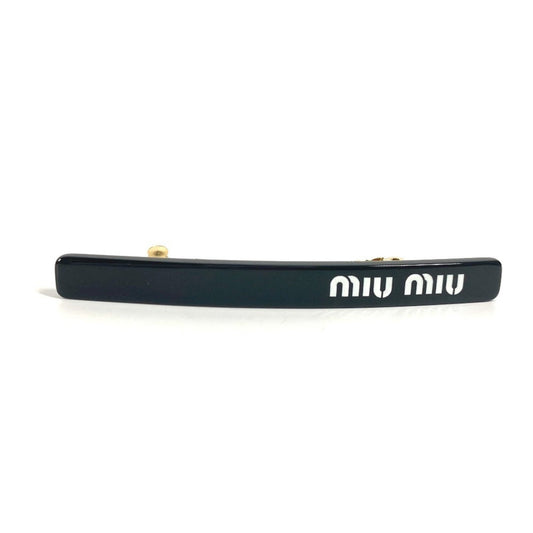 Miu Miu Glossy Material Black Bracelets
