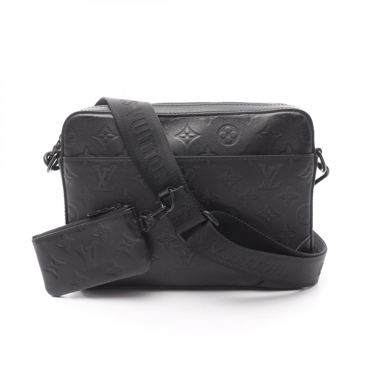 Louis Vuitton Monogram Canvas Black Shoulder Bags