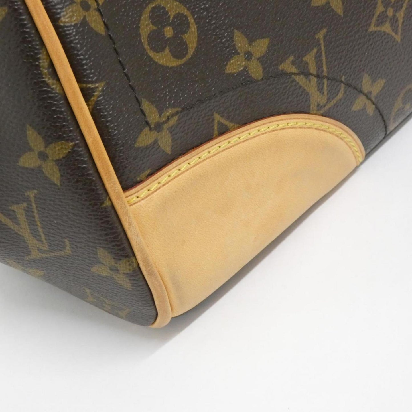 Louis Vuitton Coated Canvas Brown Shoulder Bags
