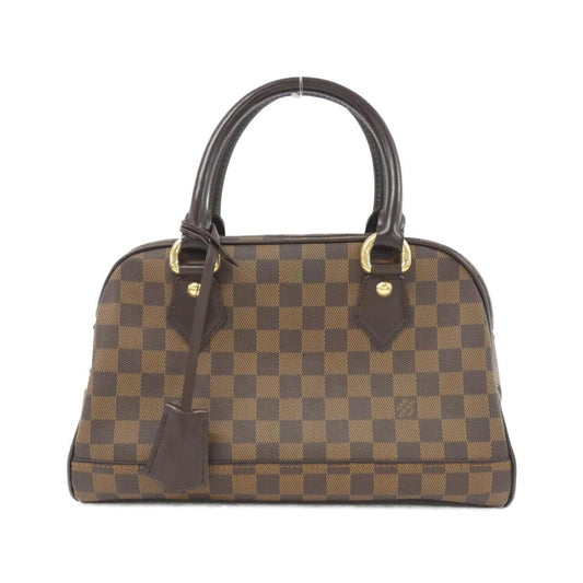 Louis Vuitton Coated Canvas Brown Handbags