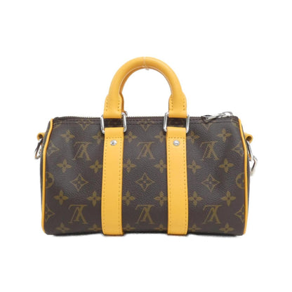 Louis Vuitton Coated Canvas Brown Travel Bags