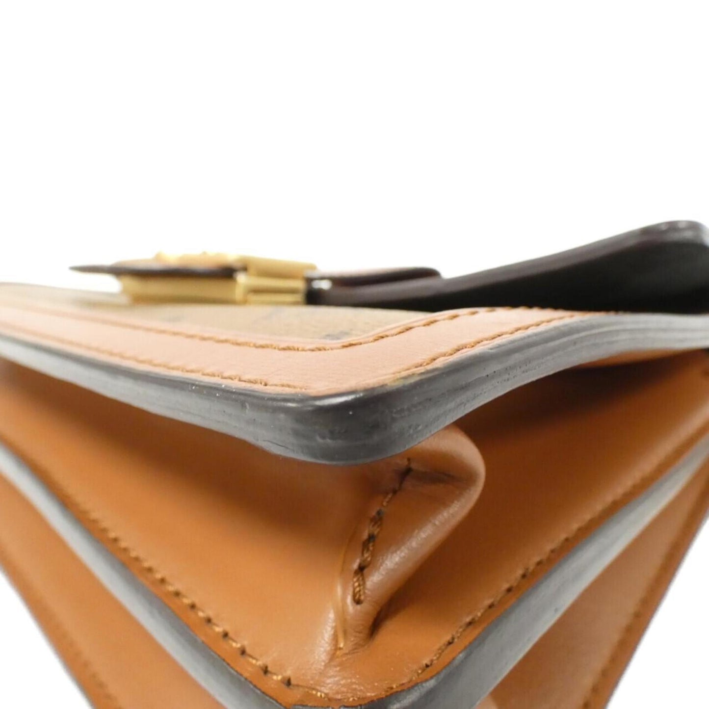 Louis Vuitton Coated Canvas Brown Shoulder Bags