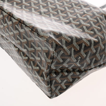 Goyard Pvc Black Tote Bags