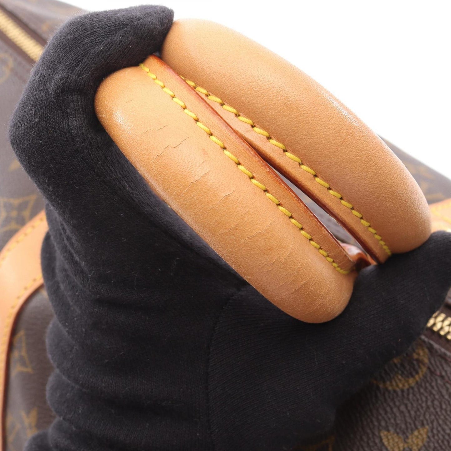 Louis Vuitton Coated Canvas Brown Travel Bags