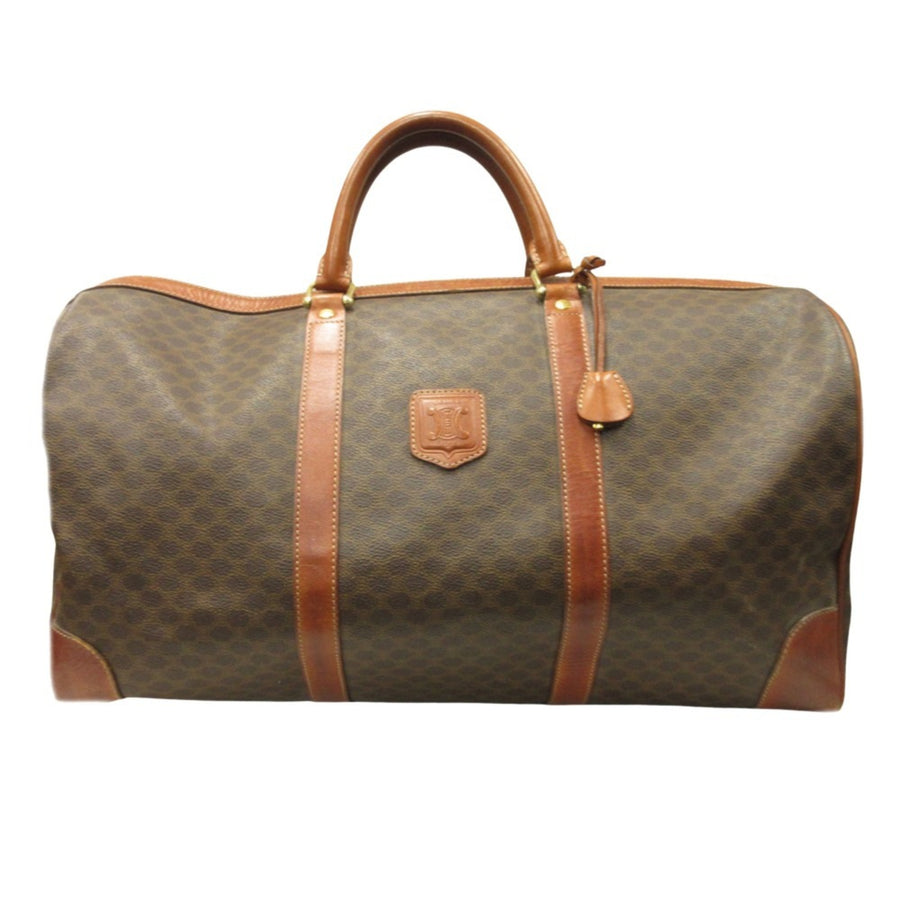 Celine Pvc Brown Handbags