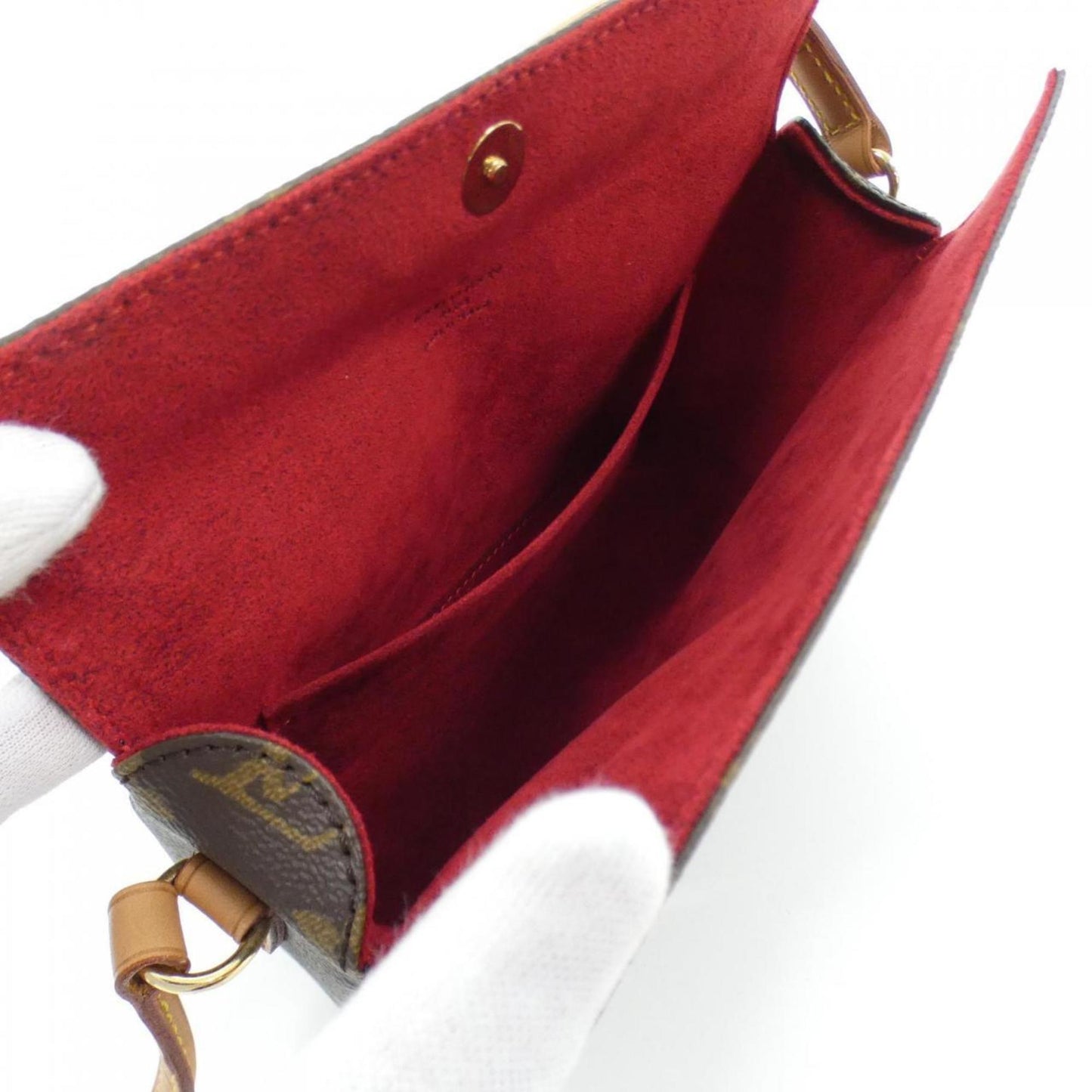 Louis Vuitton Coated Canvas Brown Handbags
