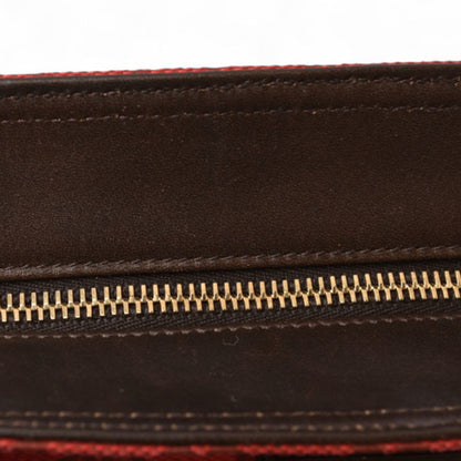 Gucci Coated Canvas Red Shoulder Bags