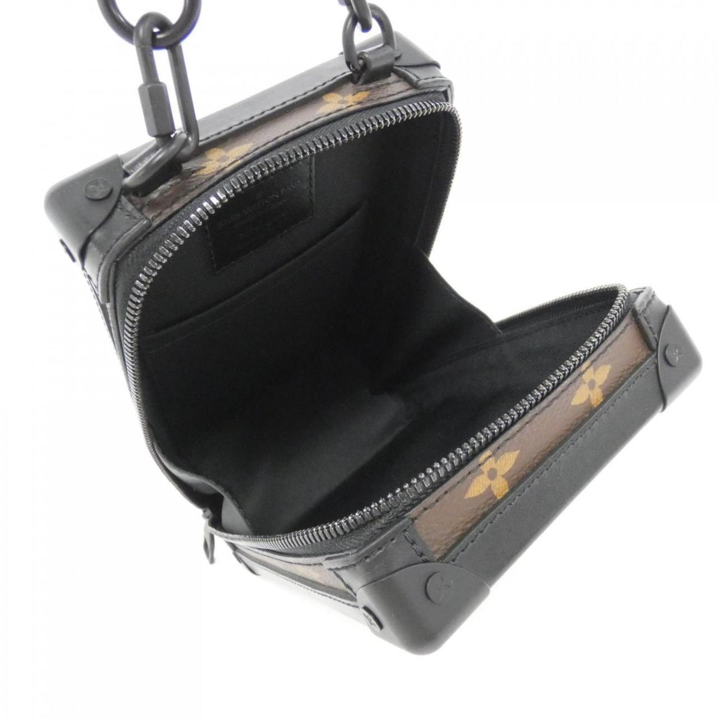 Louis Vuitton Coated Canvas Black Shoulder Bags