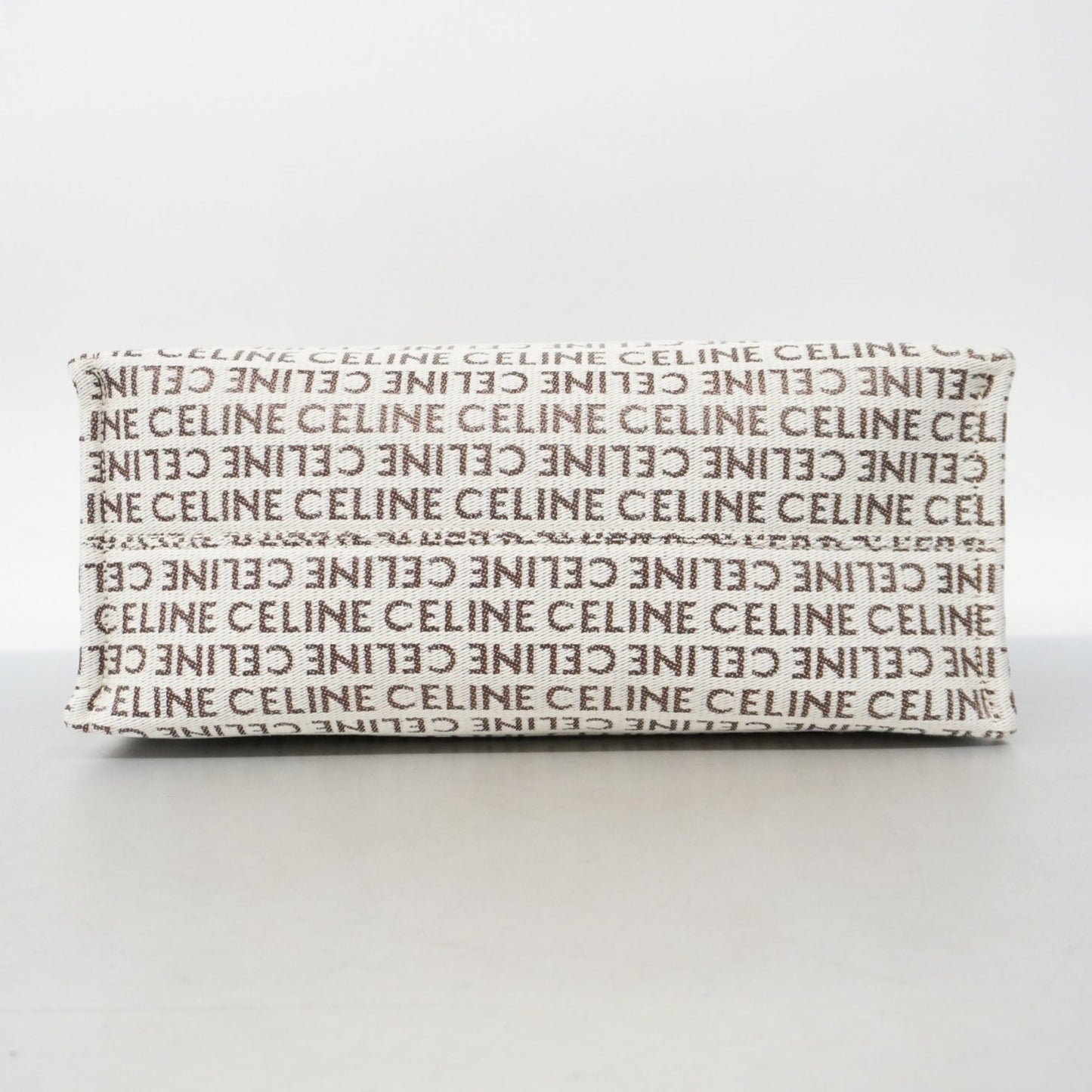 Celine Canvas Brown Tote Bags