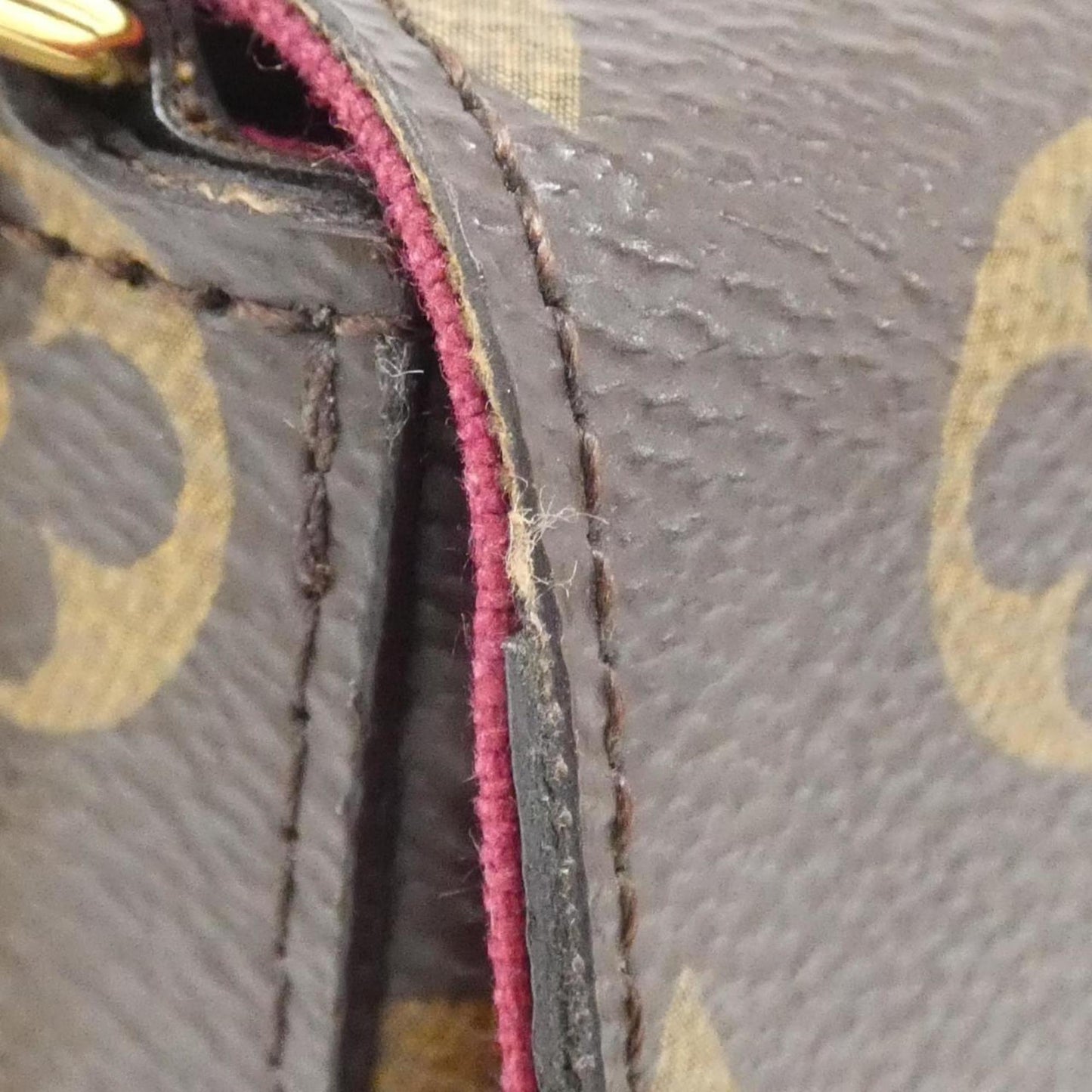 Louis Vuitton Coated Canvas Brown Shoulder Bags