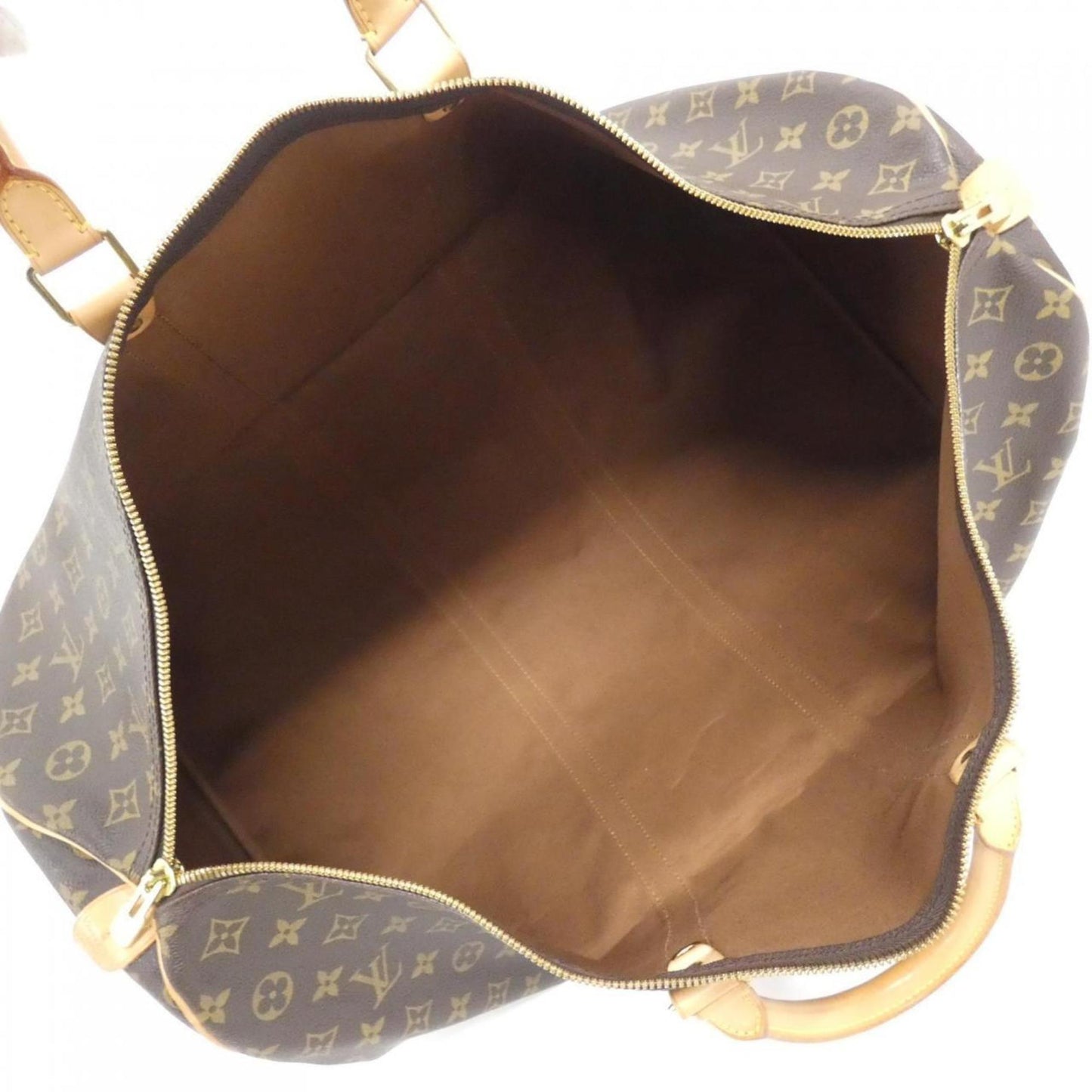 Louis Vuitton Coated Canvas Brown Travel Bags