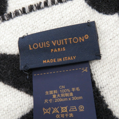 Louis Vuitton Wool Black Scarves