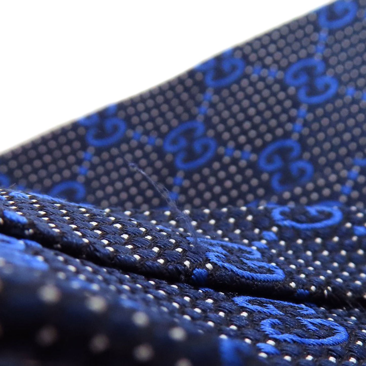 Gucci Silk Blue Ties