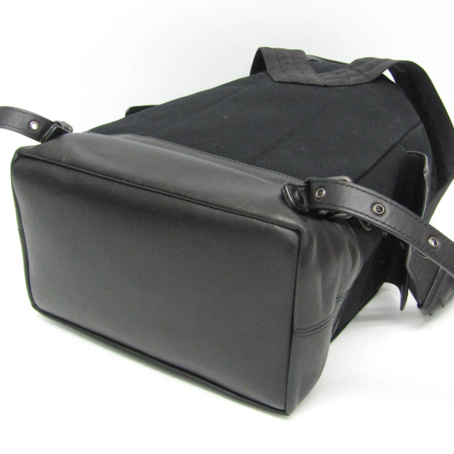 Bottega Veneta Canvas Black Backpacks
