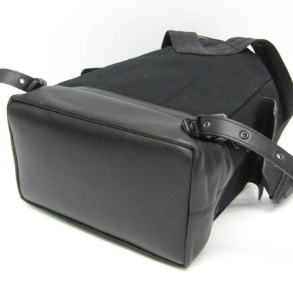Bottega Veneta Canvas Black Backpacks