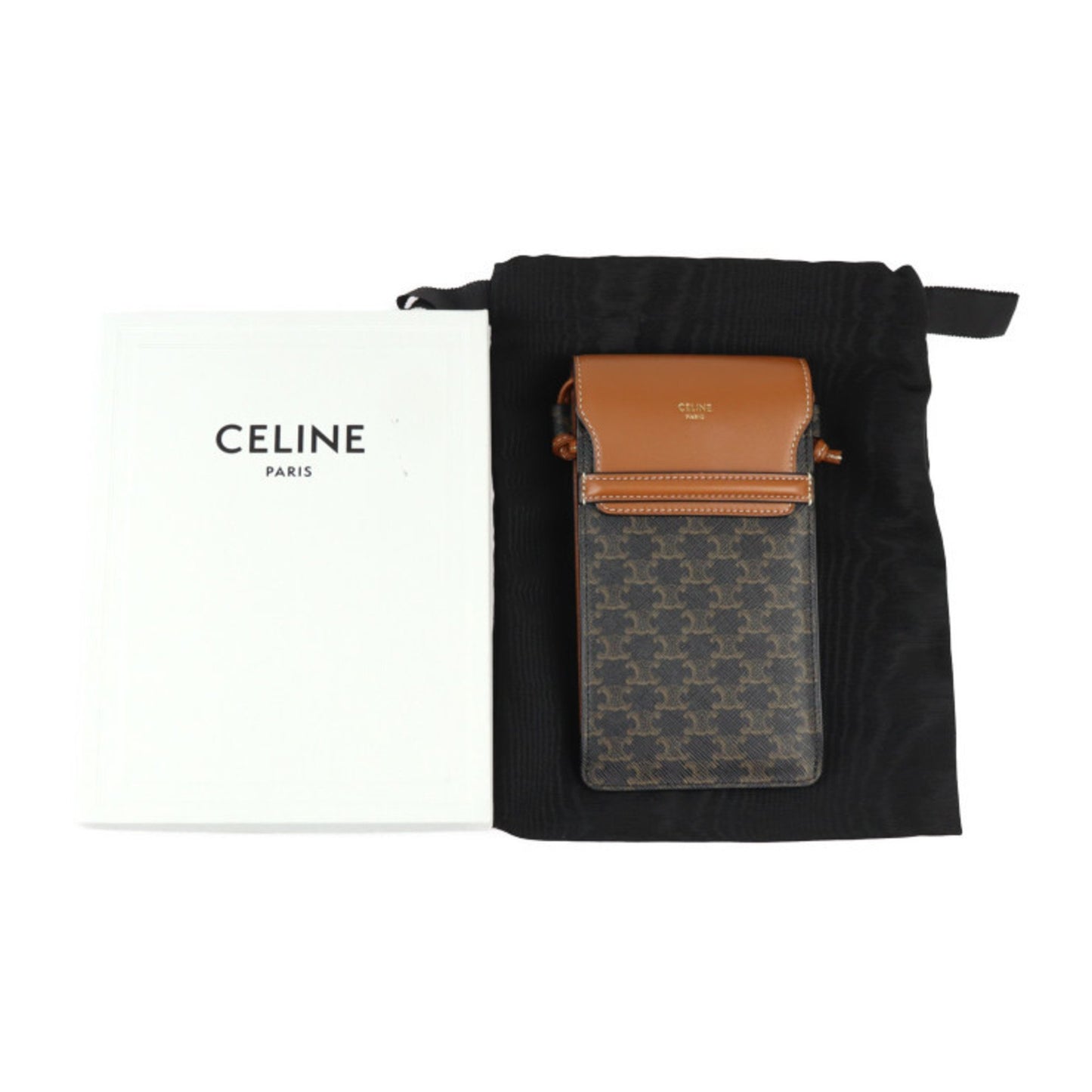 Celine Pvc Brown Small Bags
