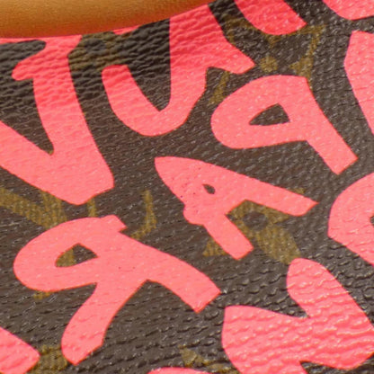 Louis Vuitton Coated Canvas Pink Travel Bags