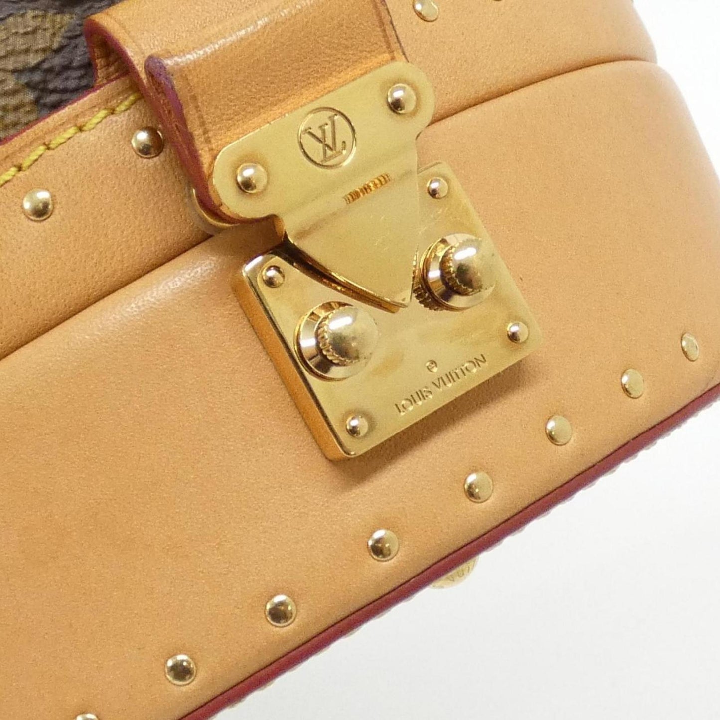 Louis Vuitton Coated Canvas Brown Handbags