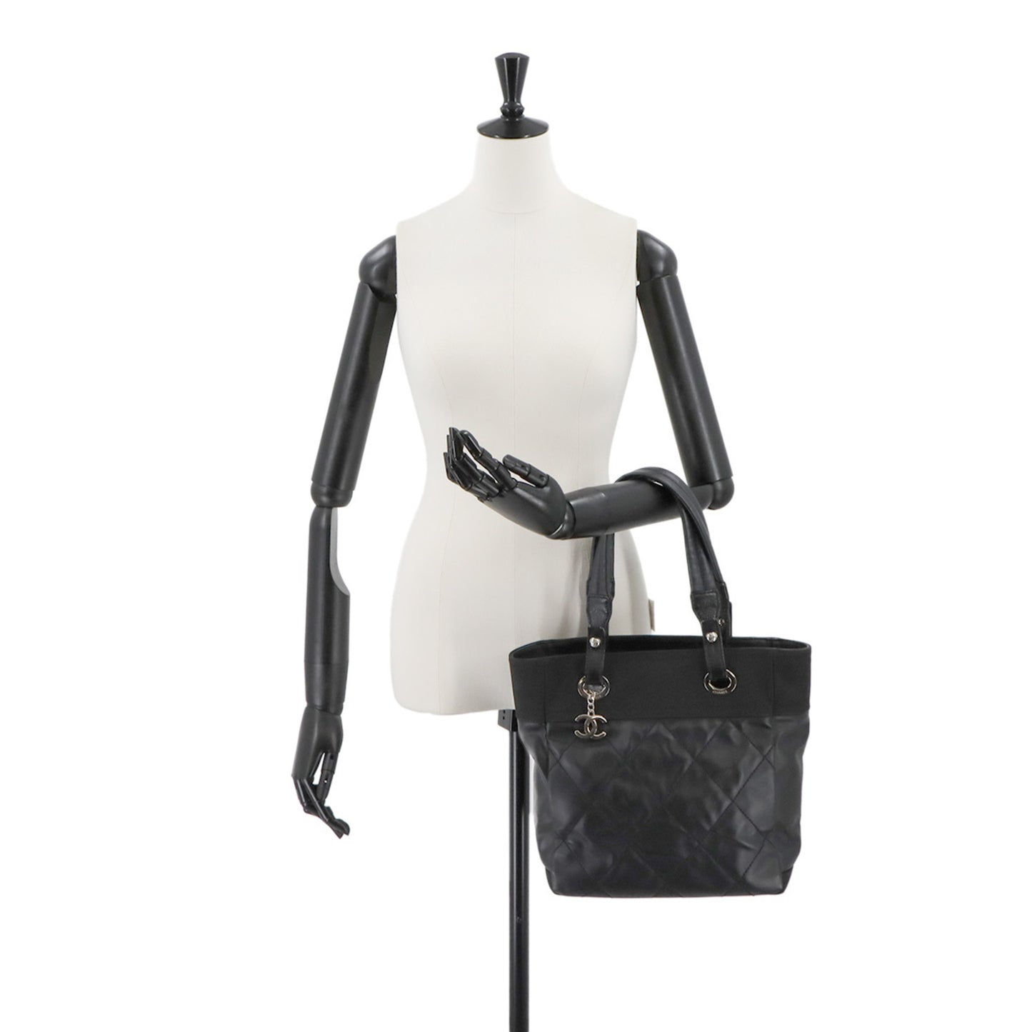 Chanel Nylon Black Tote Bags