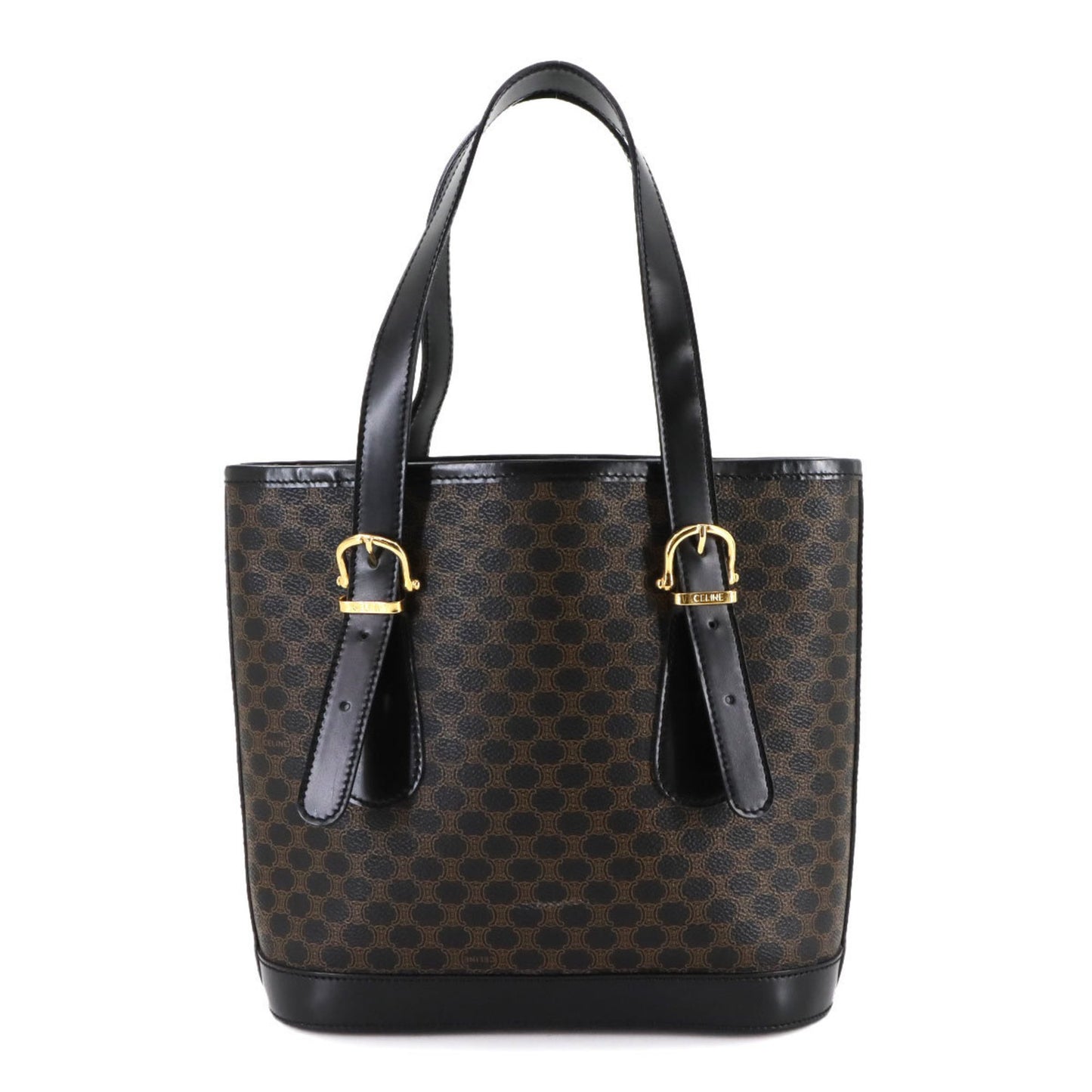 Celine Pvc Black Tote Bags