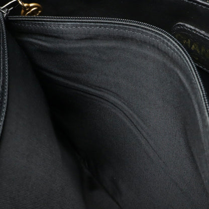 Chanel Calfskin Black Shoulder Bags