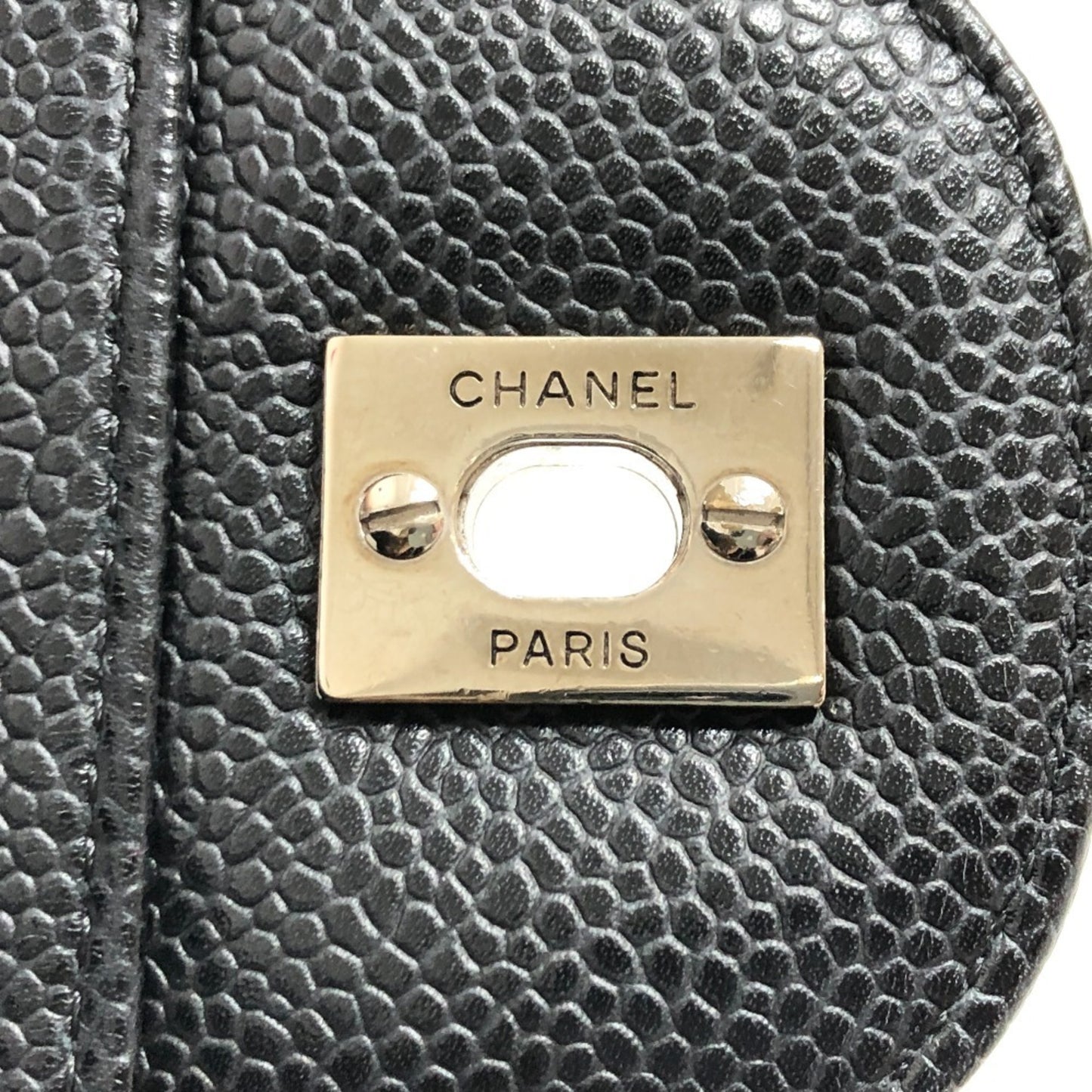 Chanel Calfskin Black Shoulder Bags