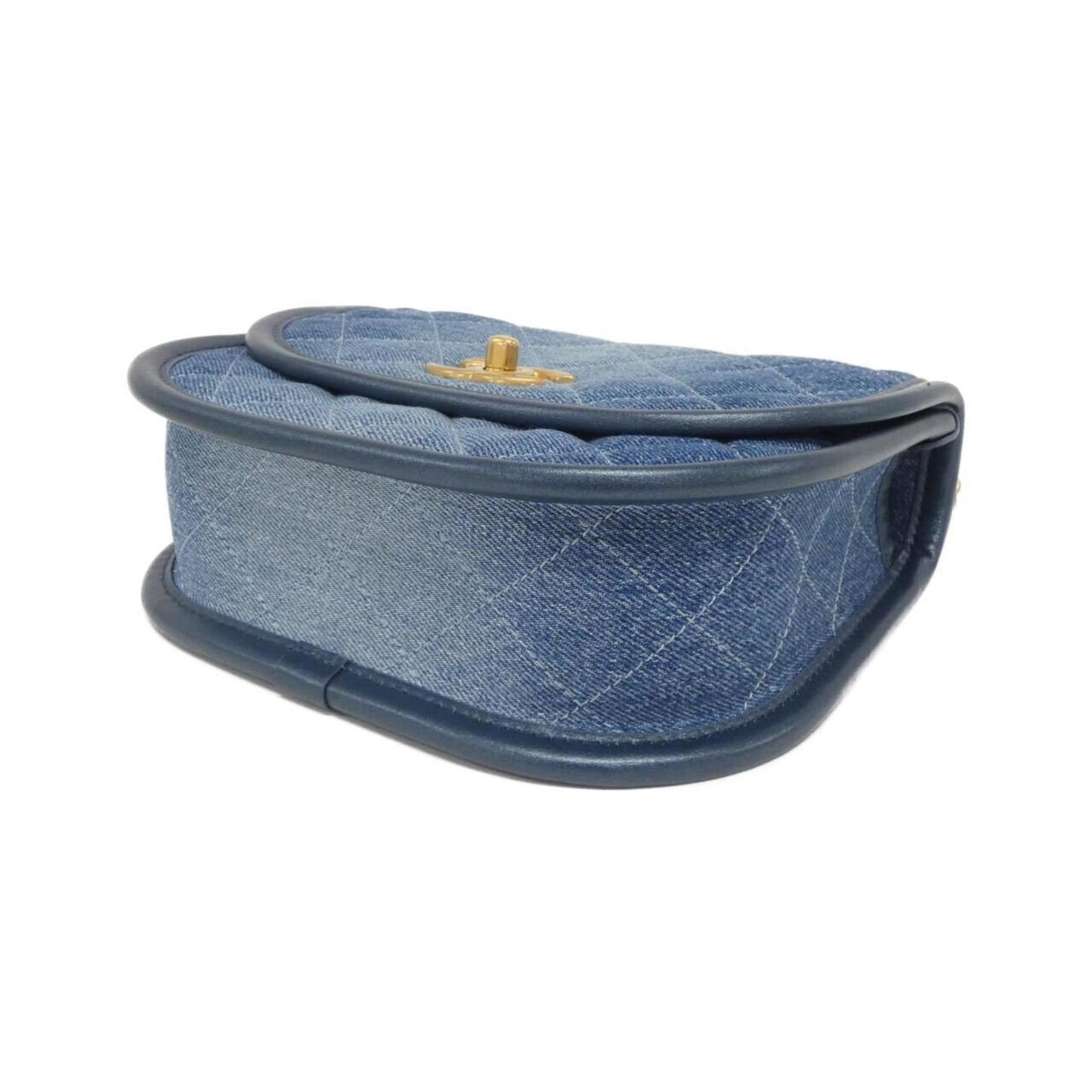 Chanel Denim Blue Handbags