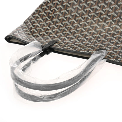 Goyard Pvc Black Tote Bags
