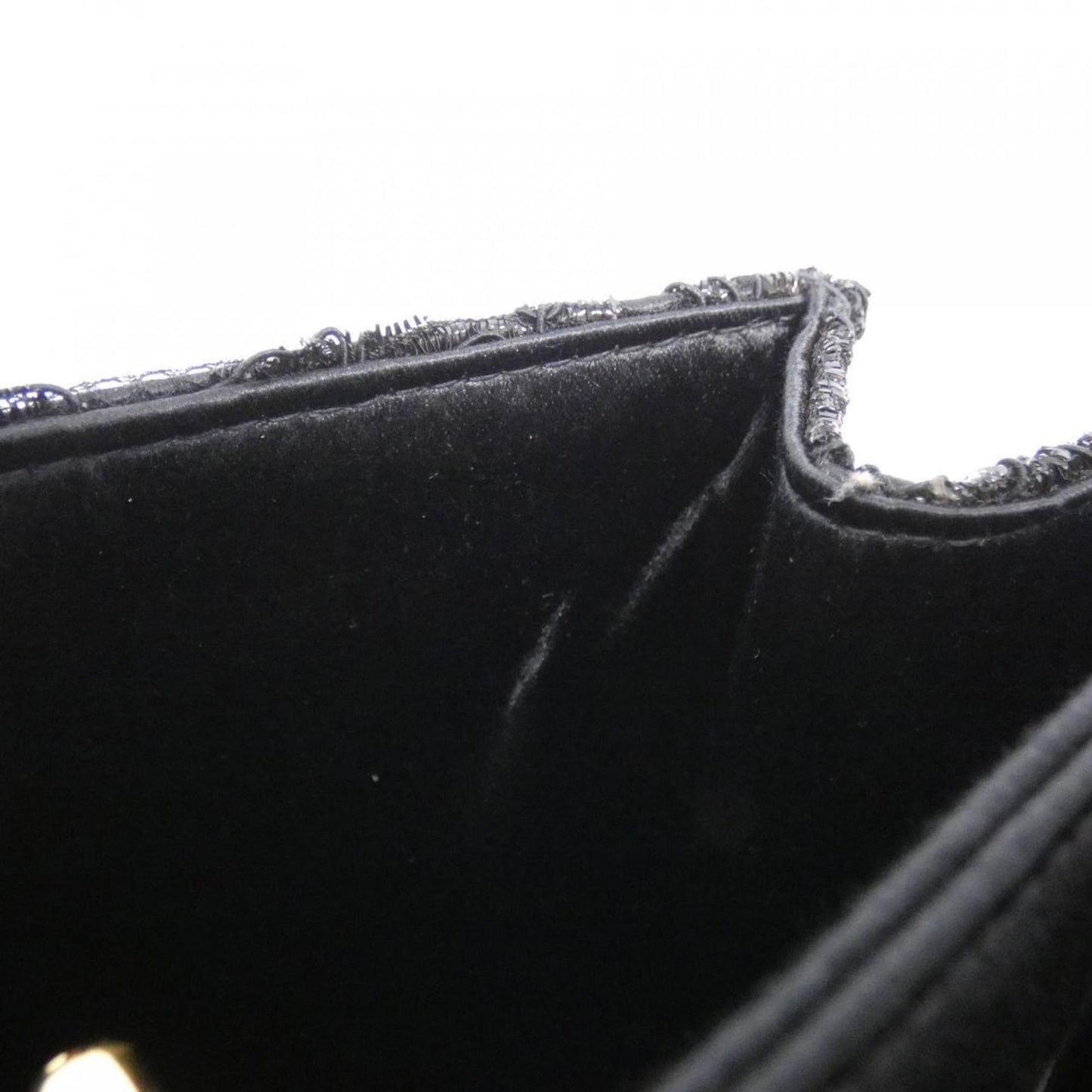 Chanel Satin Black Handbags