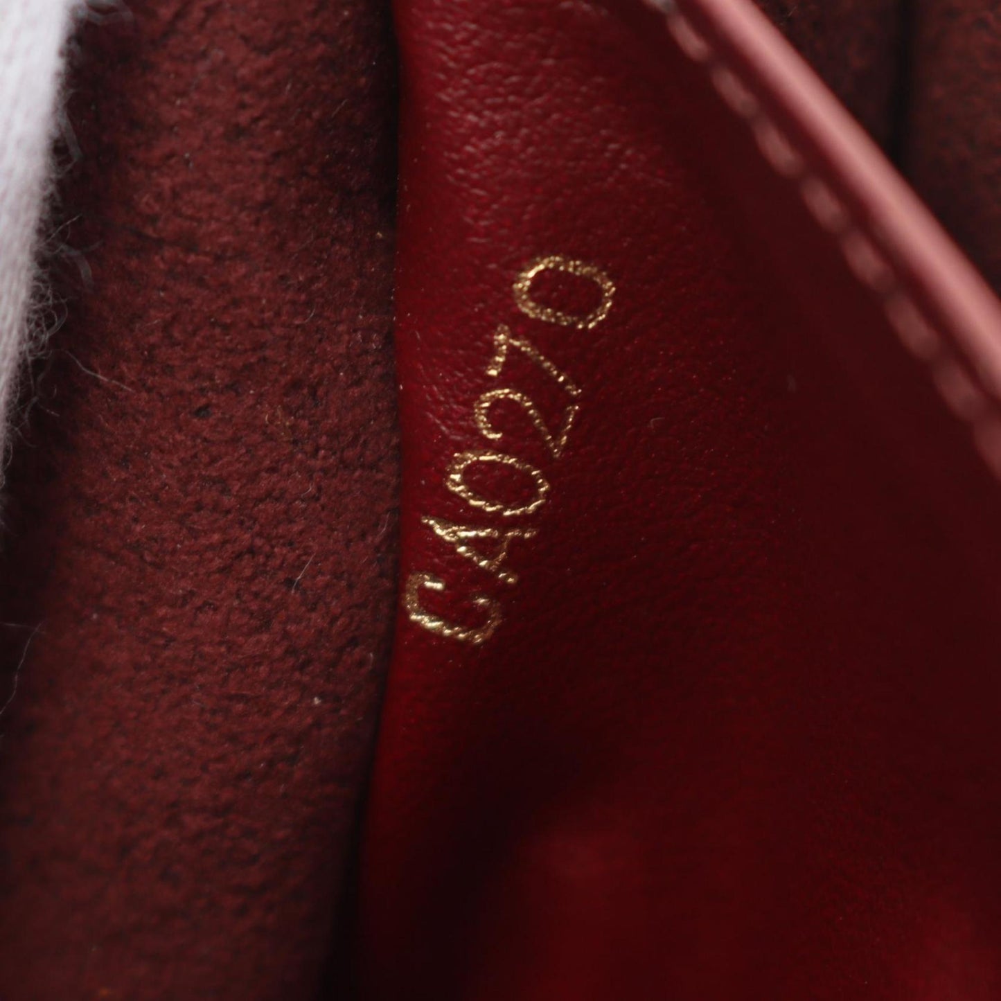 Louis Vuitton Coated Canvas Red Shoulder Bags