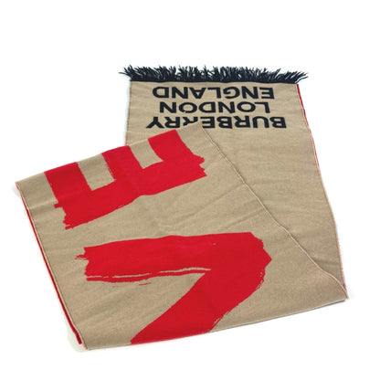 Burberry Wool Brown Scarves