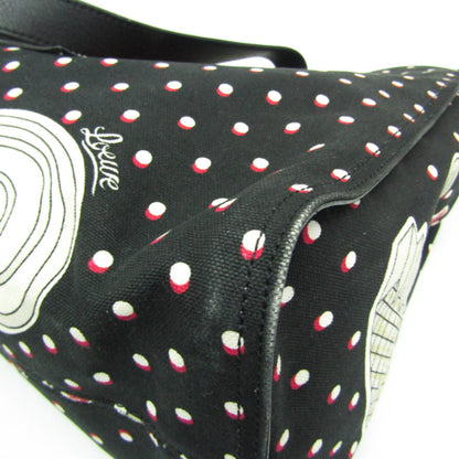 Loewe Canvas Black Tote Bags