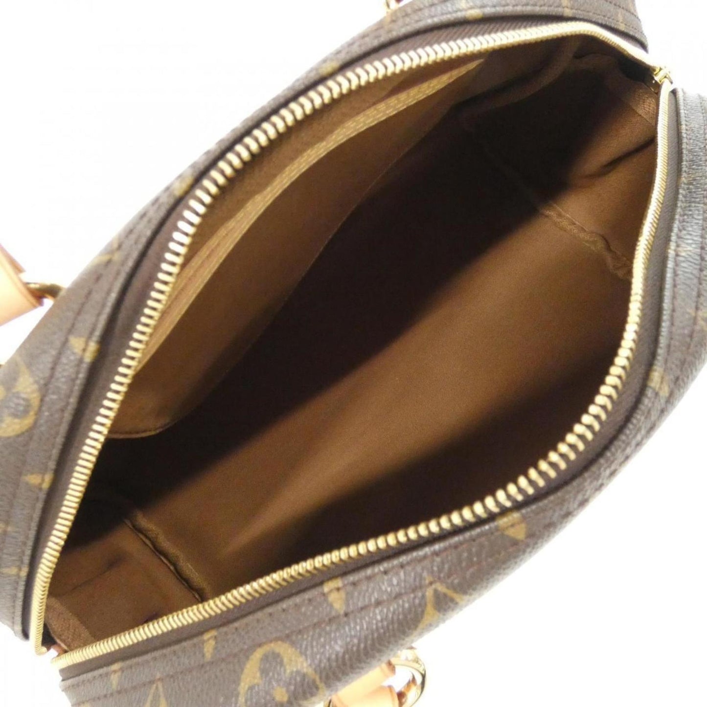 Louis Vuitton Coated Canvas Brown Shoulder Bags