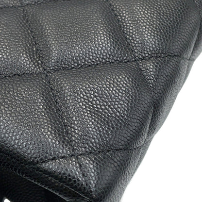 Chanel Calfskin Black Clutch Bags