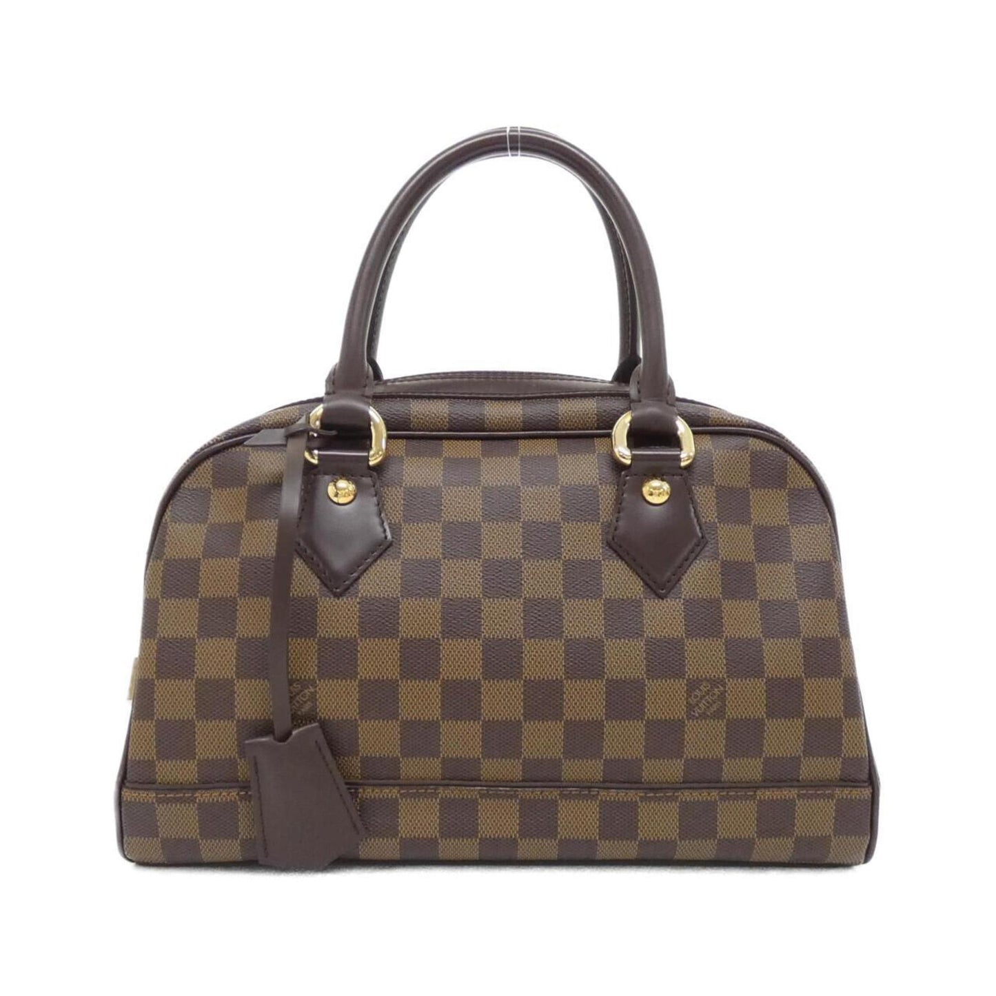 Louis Vuitton Coated Canvas Brown Handbags