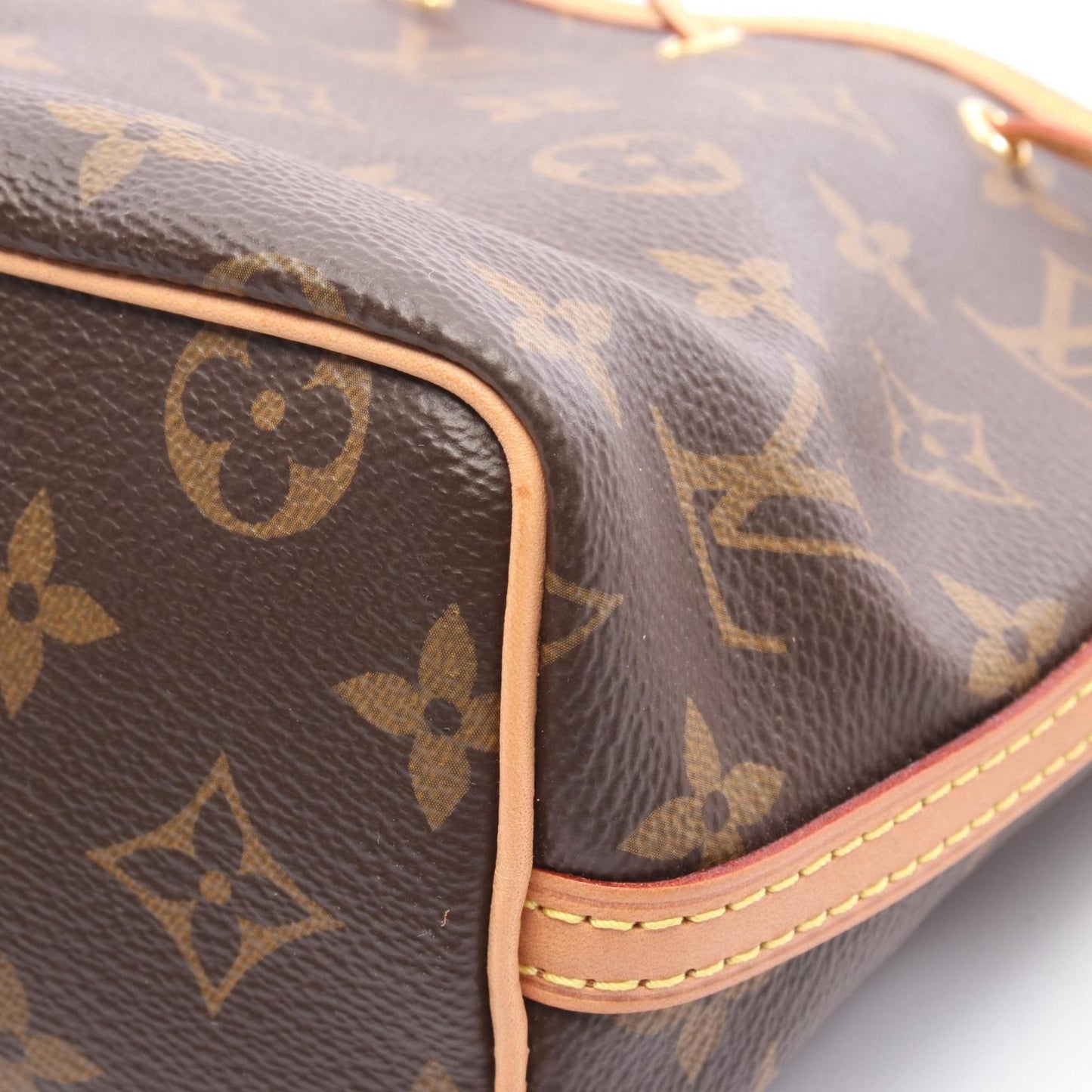 Louis Vuitton Pvc Brown Shoulder Bags