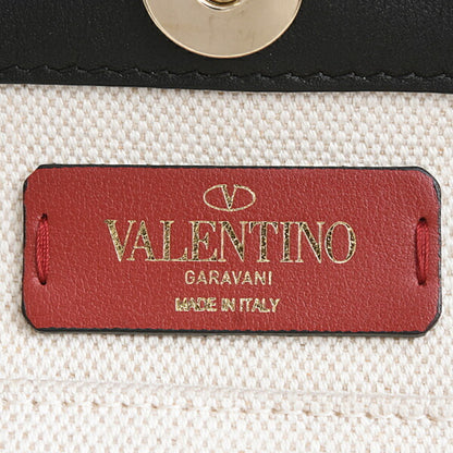 Valentino Canvas White Shoulder Bags