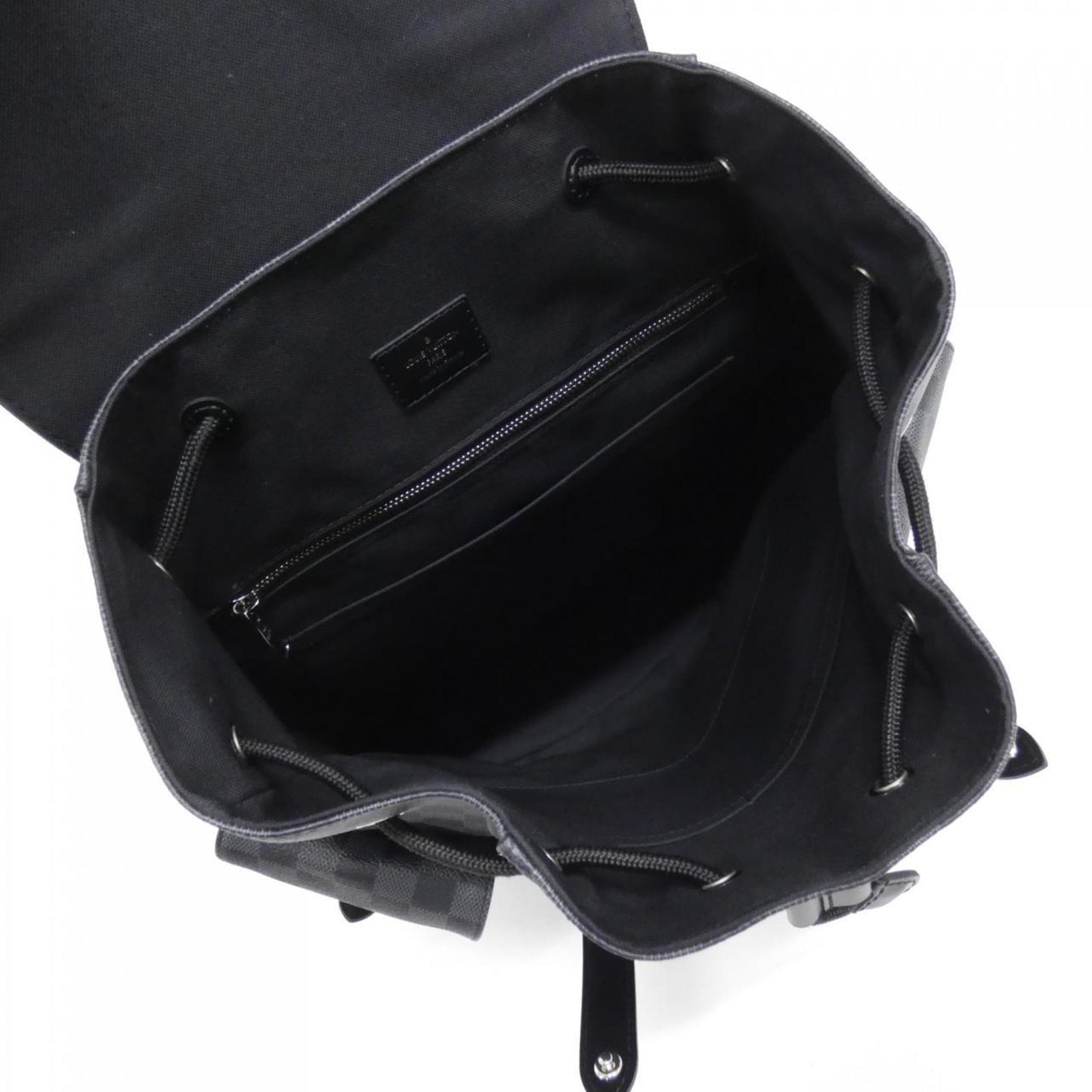 Louis Vuitton Coated Canvas Gray Backpacks