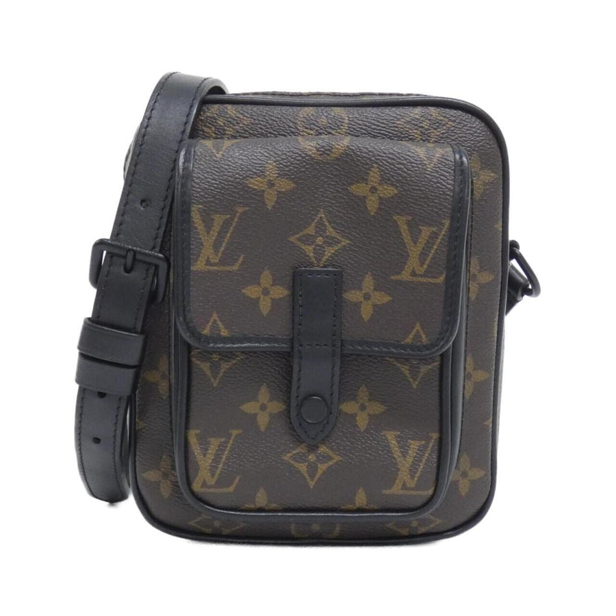 Louis Vuitton Coated Canvas Brown Shoulder Bags