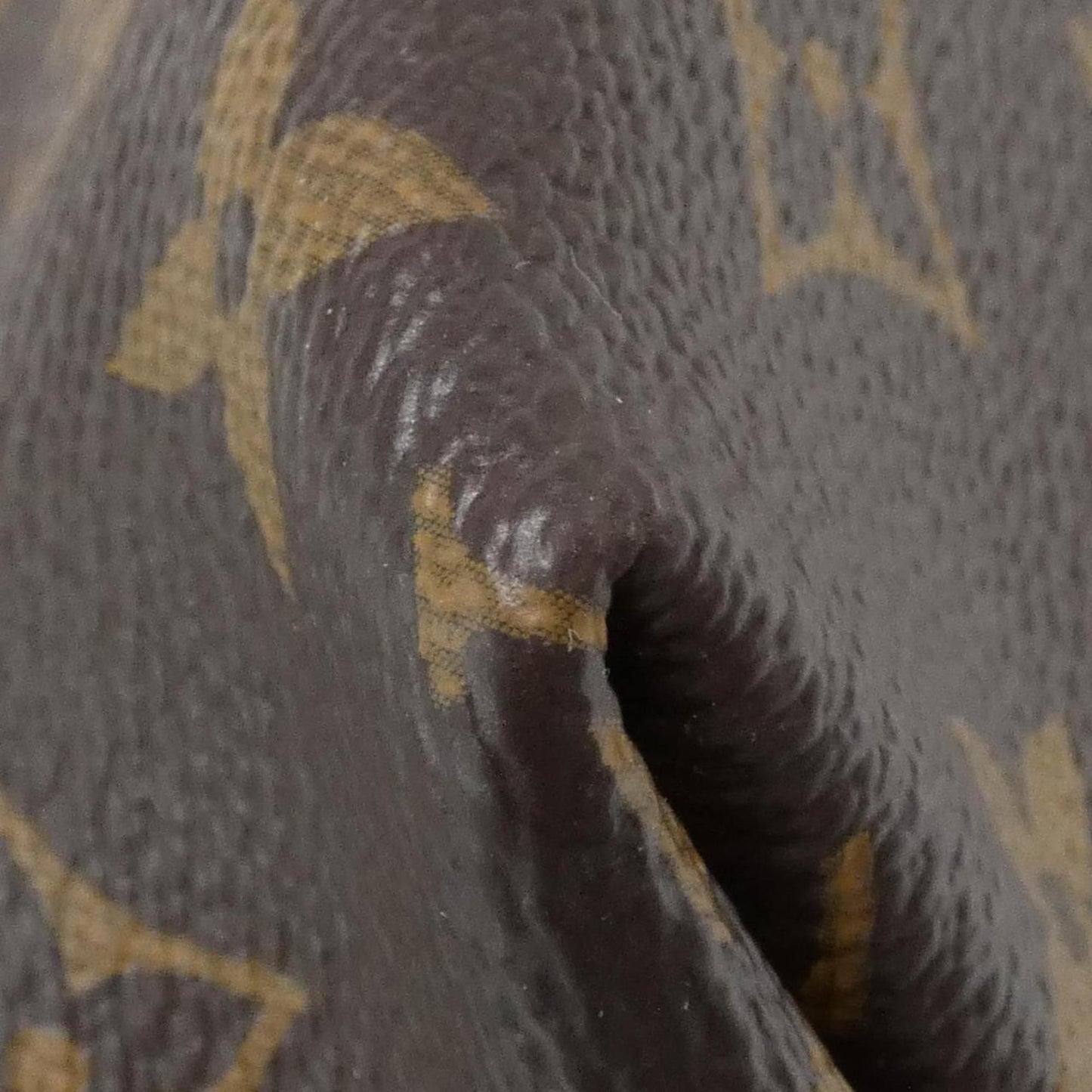 Louis Vuitton Coated Canvas Brown Shoulder Bags