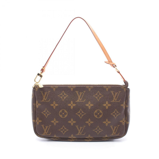 Louis Vuitton Coated Canvas Brown Handbags