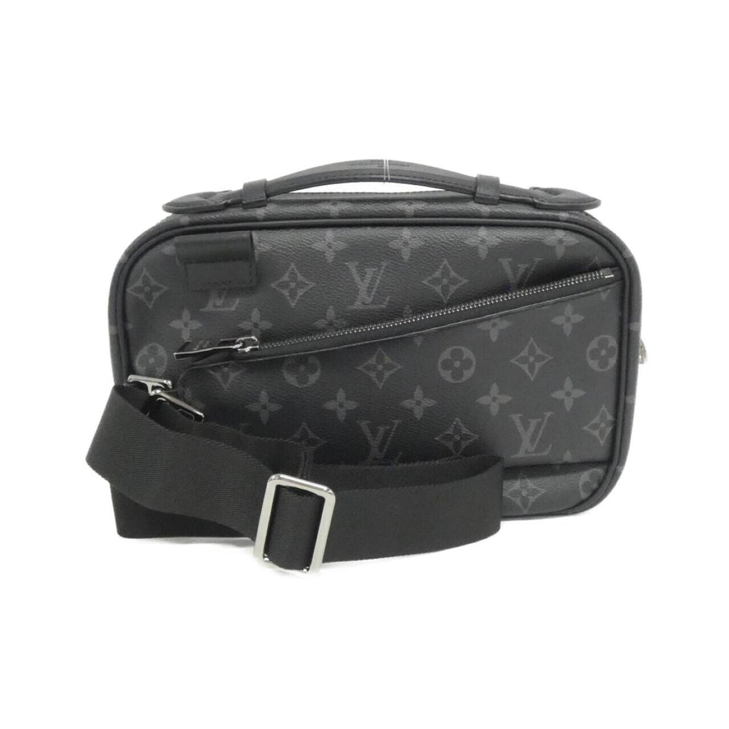 Louis Vuitton Coated Canvas Black Shoulder Bags