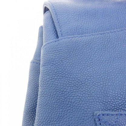 Chanel Calfskin Blue Backpacks