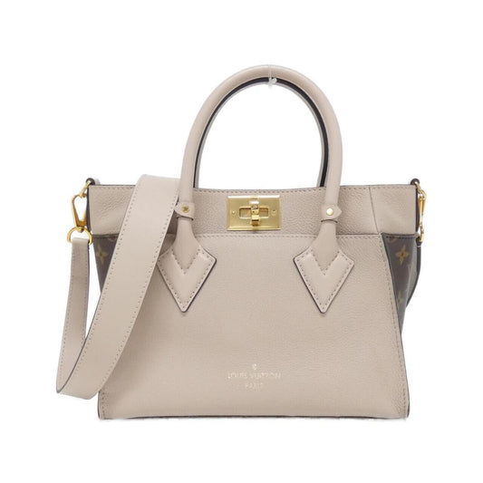 Louis Vuitton Coated Canvas Gray Handbags