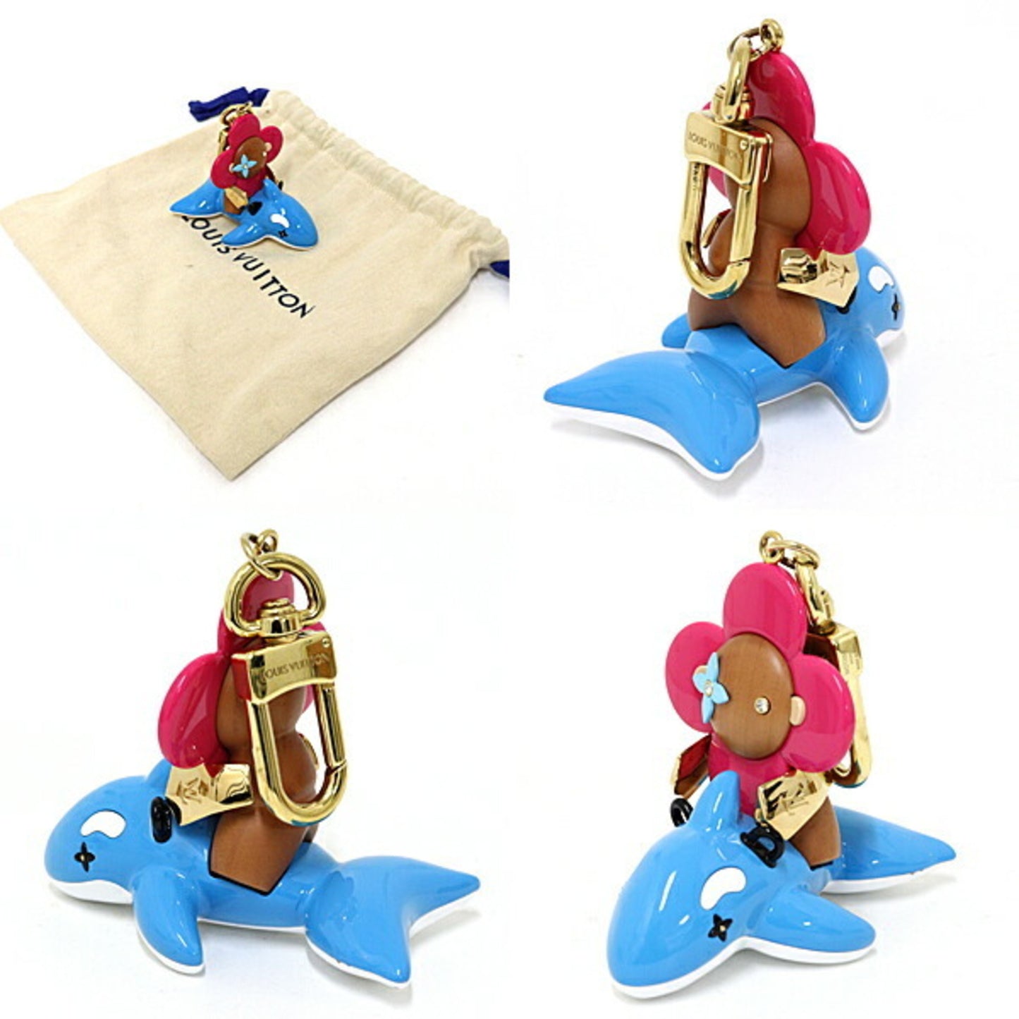 Louis Vuitton Other Metal Blue Key Rings