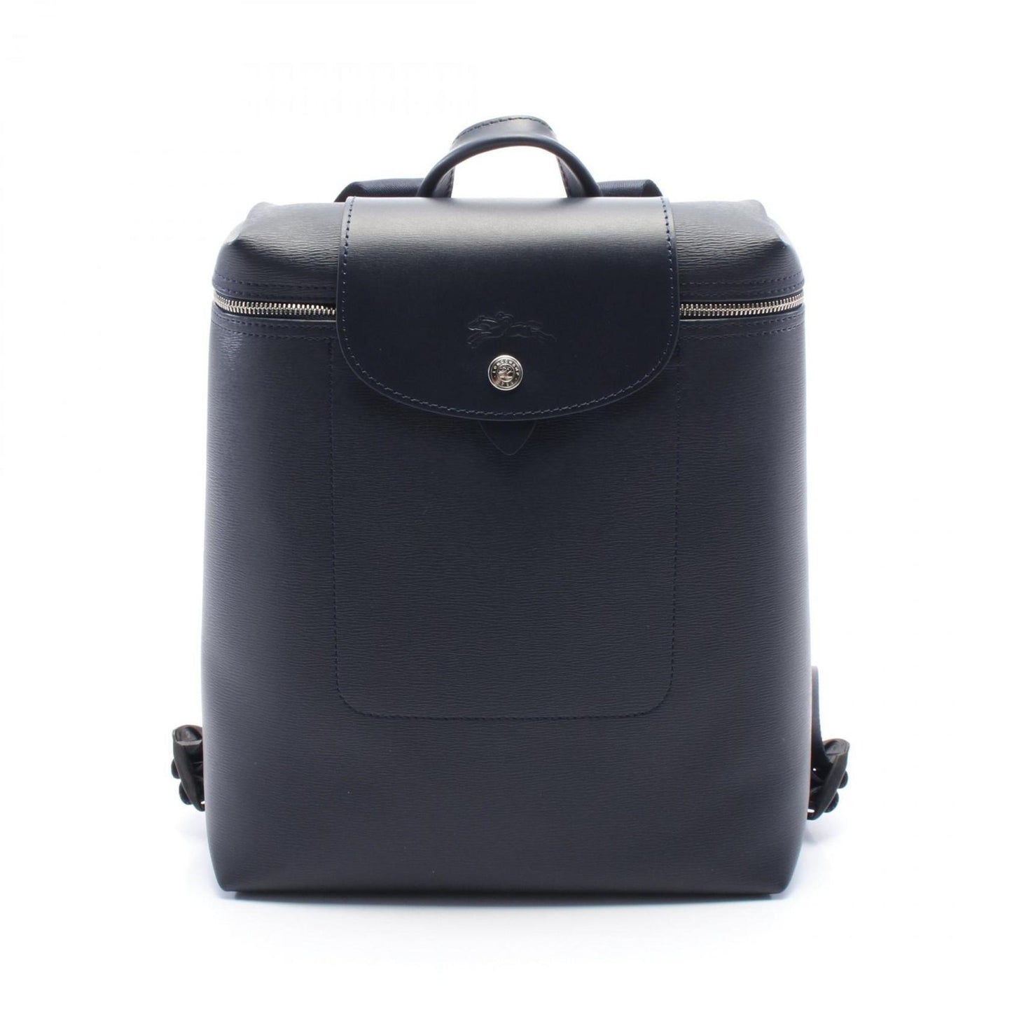 Longchamp Coated Canvas Blue Backpacks