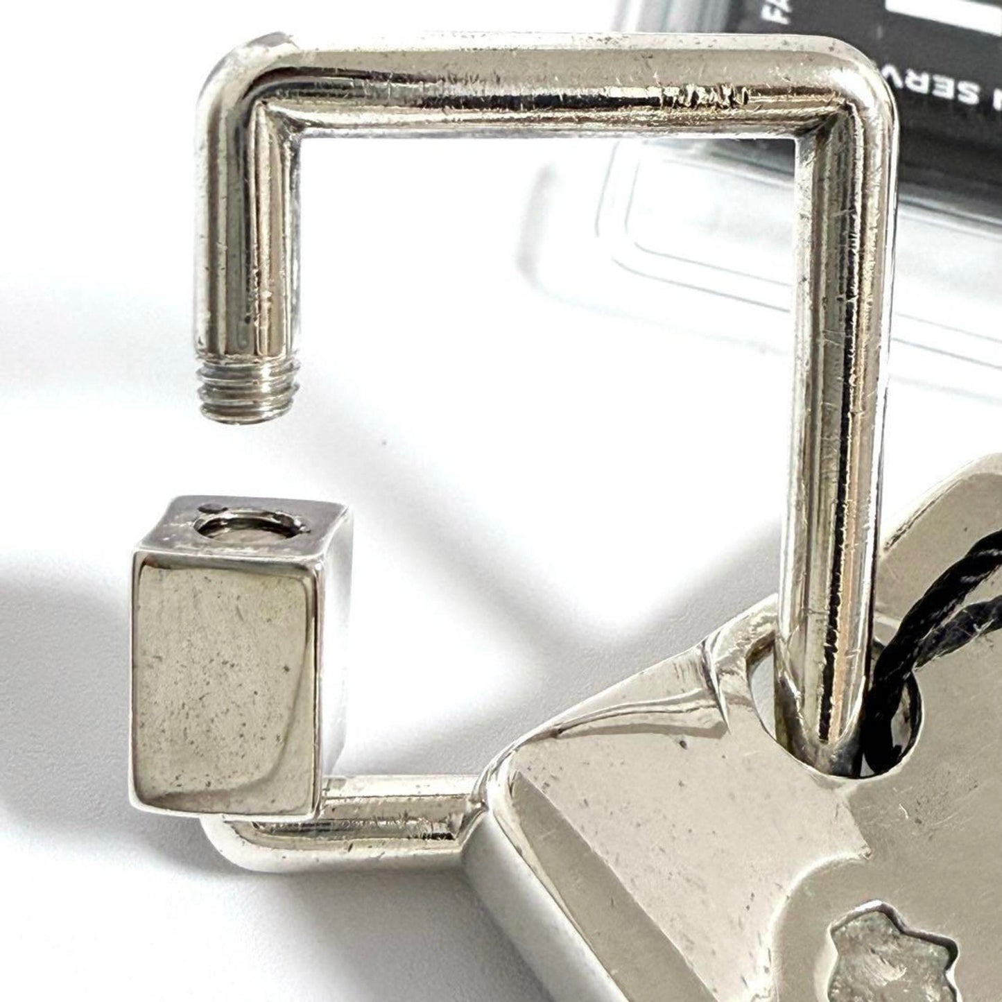 Chanel Silver Silver Key Rings
