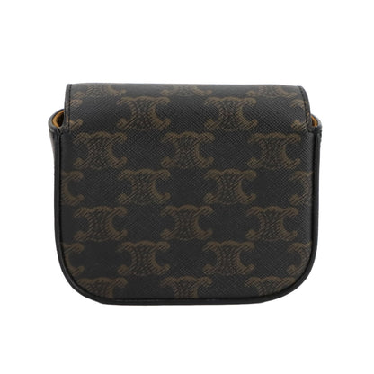 Celine Canvas Black Shoulder Bags