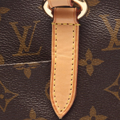 Louis Vuitton Coated Canvas Brown Tote Bags