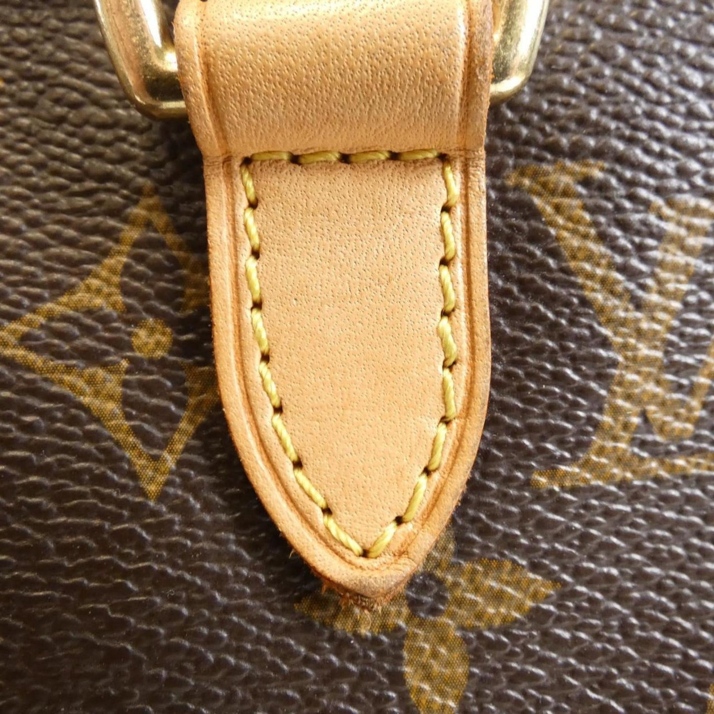 Louis Vuitton Coated Canvas Brown Handbags